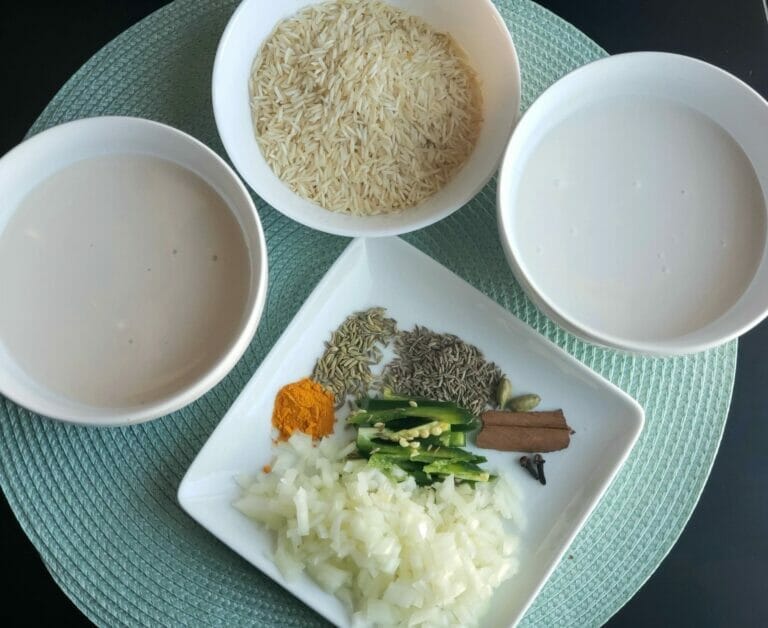 Cinnamon Coconut Milk Rice Ingredients