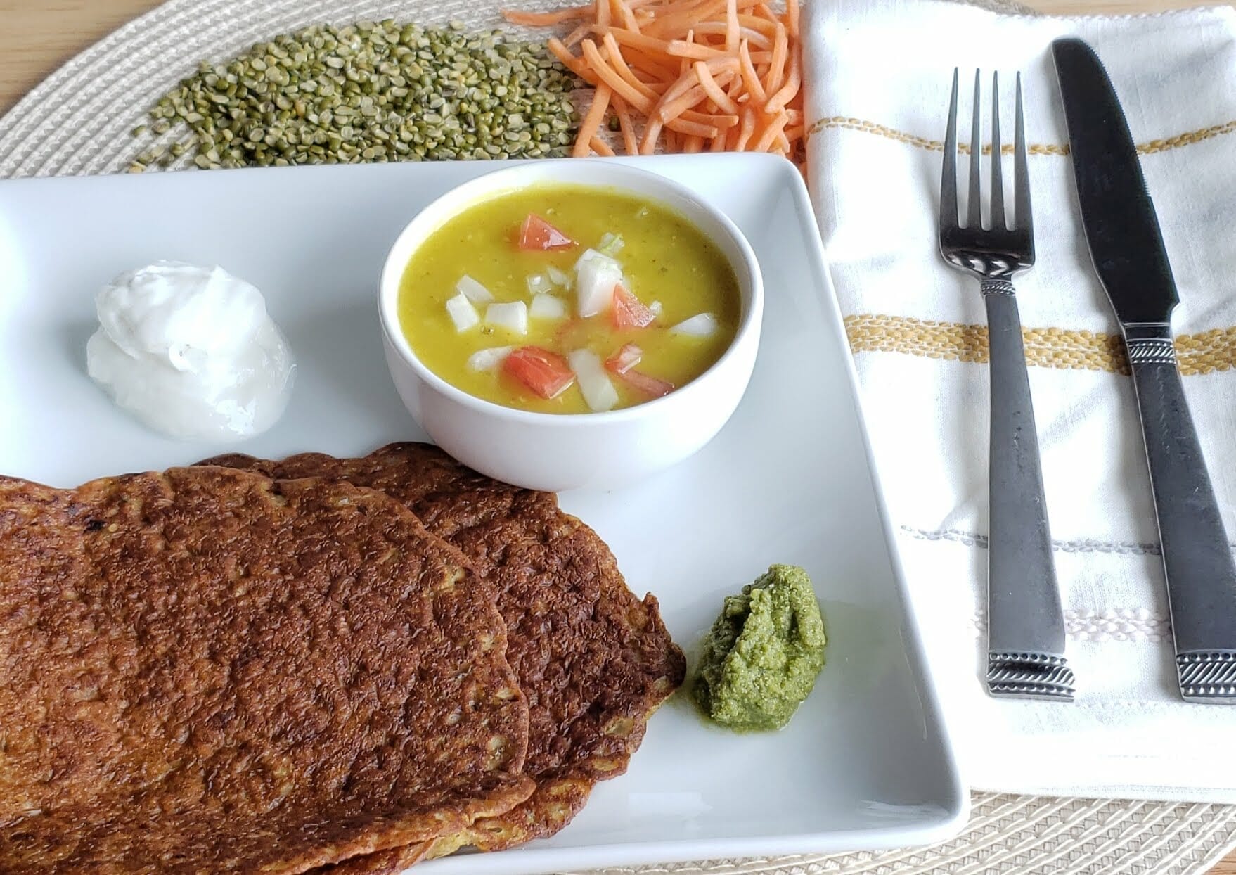 Tangy Cilantro & Mint Chutney