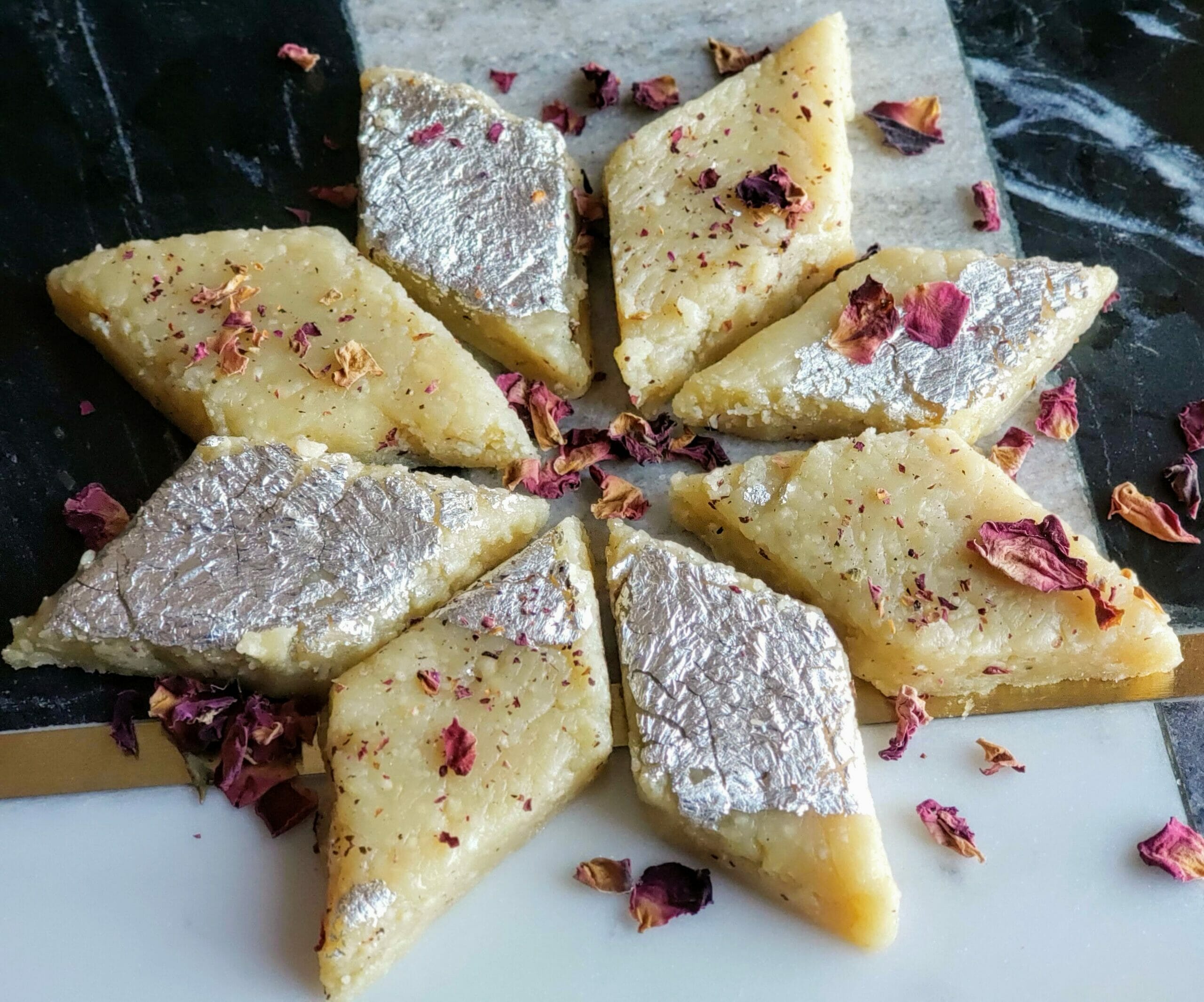 Gulab Kaju Barfi