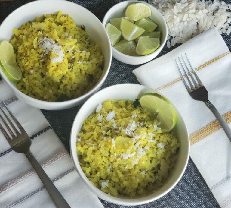Batata Poha with Garnish - Final