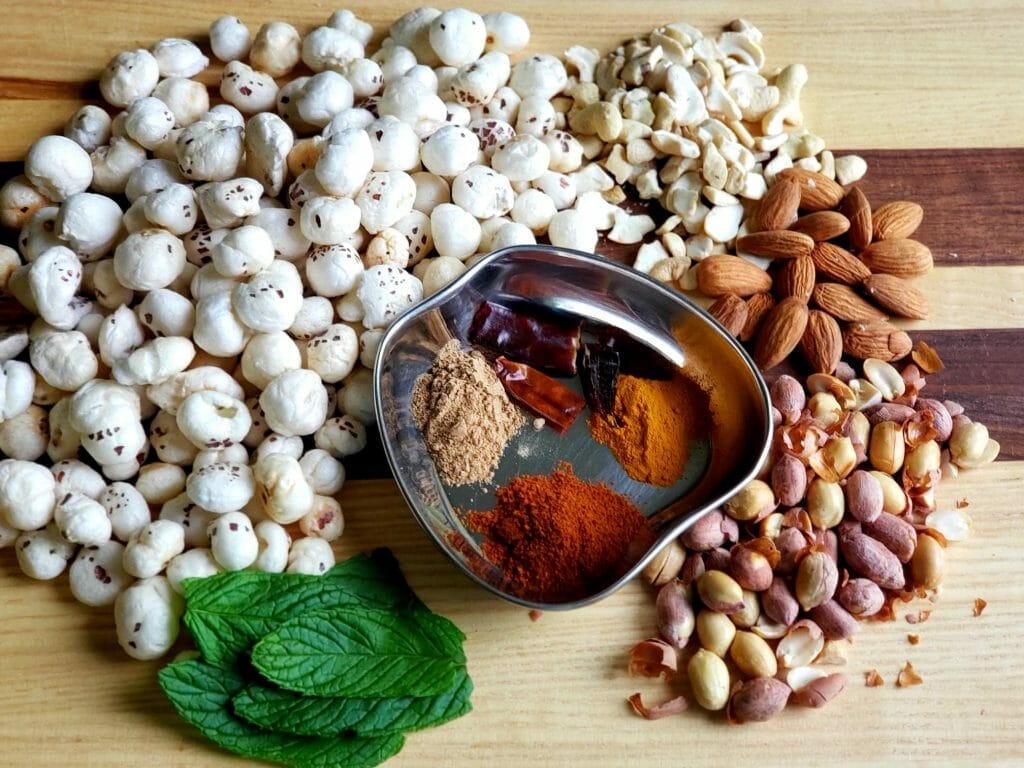 Makhana Chivda Ingredients